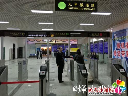 延吉海关智慧旅检助跨境游客快速通关