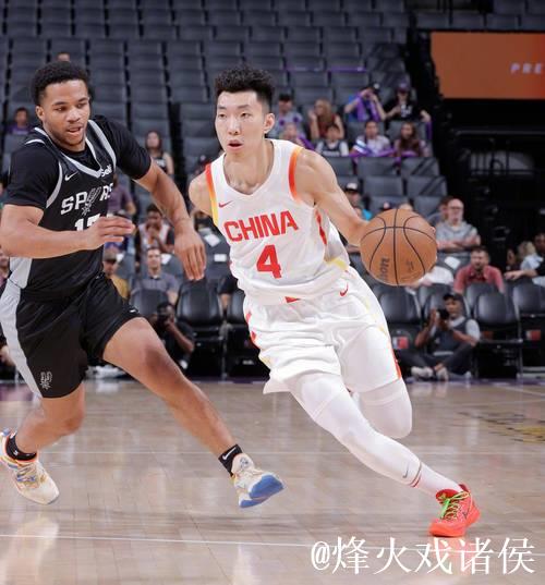 中国男篮结束NBA夏联征程 三场比赛输了104分